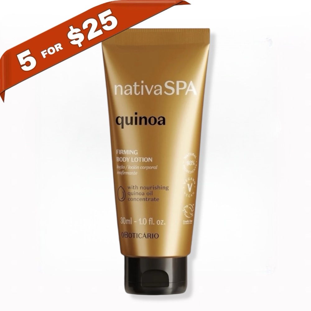 Nativa SPA
Quinoa Firming Body Lotion 1oz ⚡️